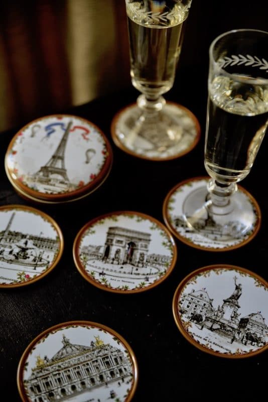 Boxed Official Licensed Pimpernel French France Paris Street Scene Coasters 