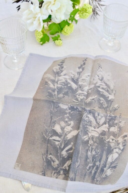 flowers-linen-napkin-mfch boutique