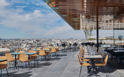 five new terraces in paris