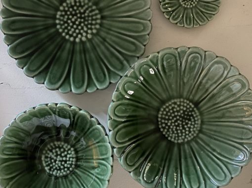Handmade Daisy Wheel Plates