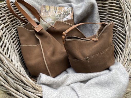 Small Suede Bag by TampicoBags