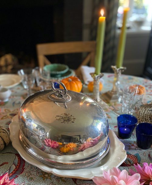 antique hotel silver food dome