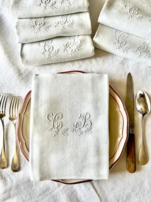 antique napkins