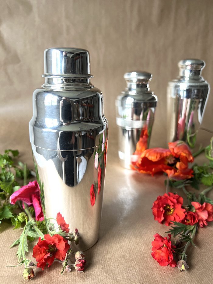 Antique Silver Cocktail Shakers - My French Country Home Box
