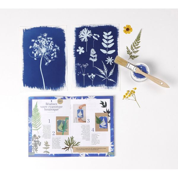 BERGGER Cyanotype Kit (ready to use kit with paper, brush and