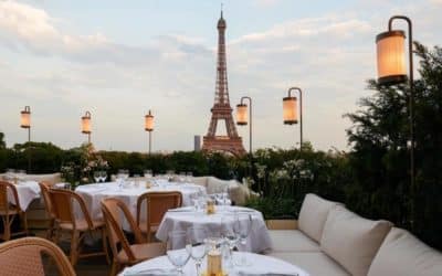restaurants with an eiffel tower view