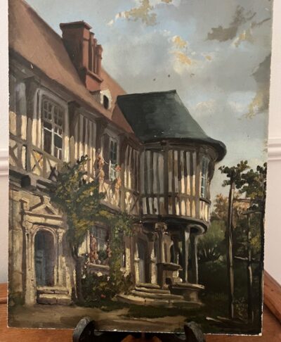 Antique Painting - The Manor House