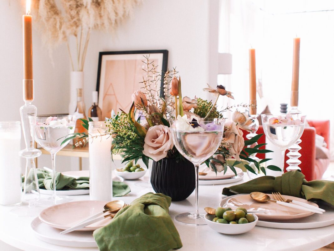 spring tablescape inspiration