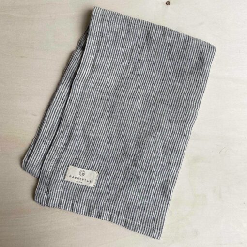 Striped Linen Tea Cloths