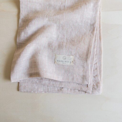 Striped Linen Tea Cloths