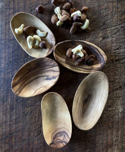 Mini Olive Wood Bowls