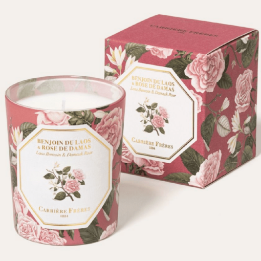 Benjoin du Laos & Rose de Damas Candle