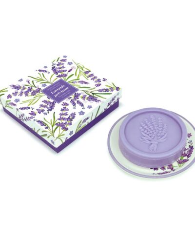 Lavender Soap with Dish
