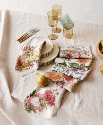 Country Flower Napkins