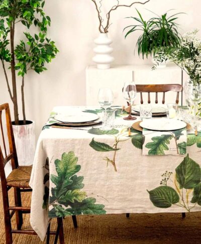 Green Tree Tablecloth
