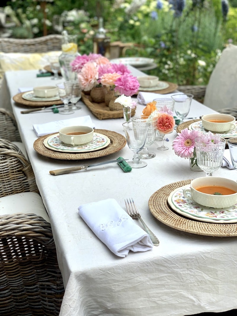 how to host a garden party like the french - My French Country Home Box