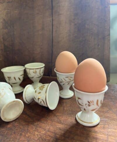 Antique Porcelain Egg Cups