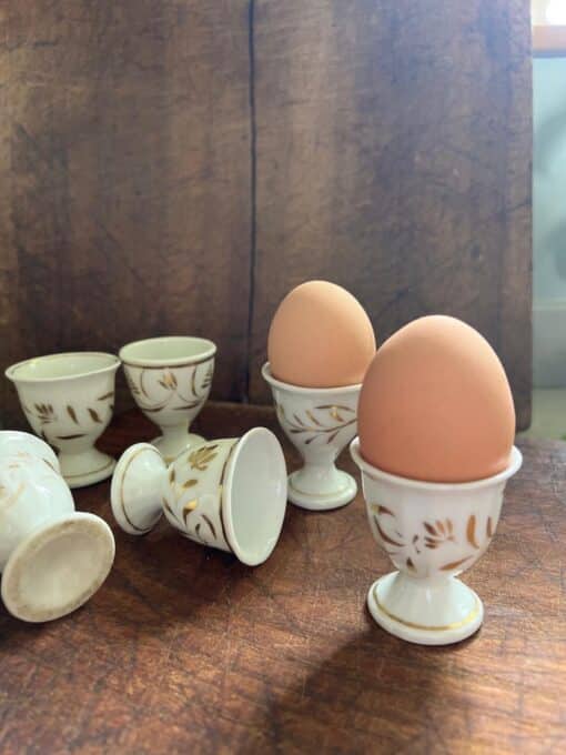 Antique Porcelain Egg Cups