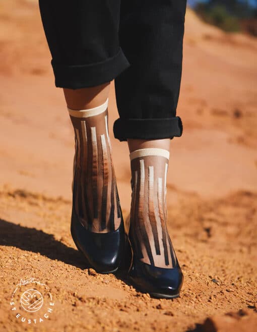 Atelier St Eustache Socks Bryce Canyon Brown