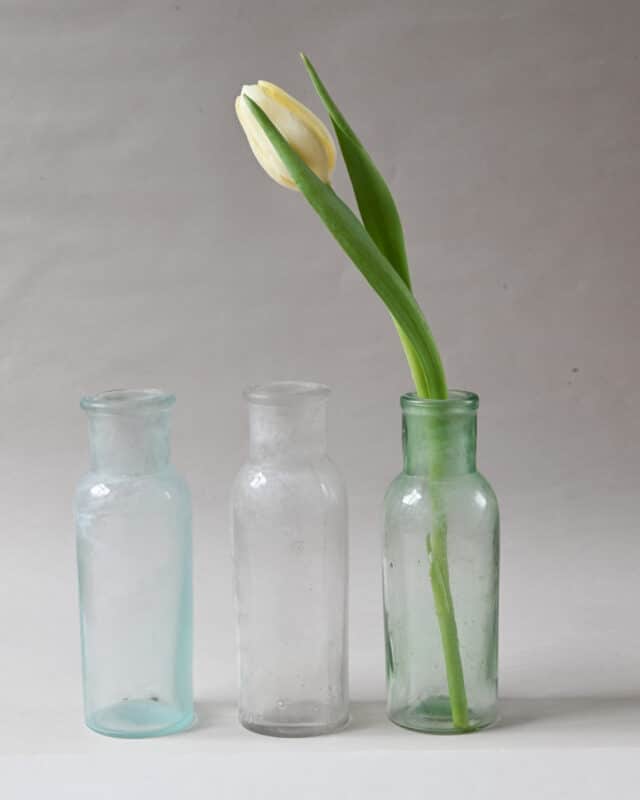 French Antique Bottle Vase