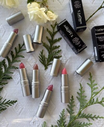 French subscription box with lipstick from French brand T LeClerc