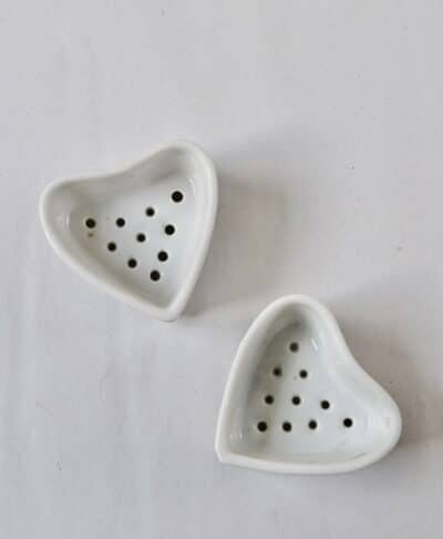 Antique Heart-Shaped Cheese Molds