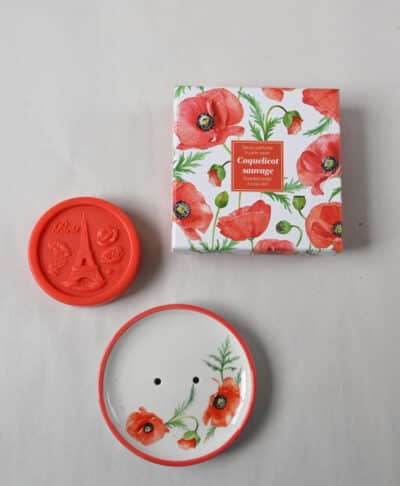 Esprit Provence - Poppy Soap with Dish