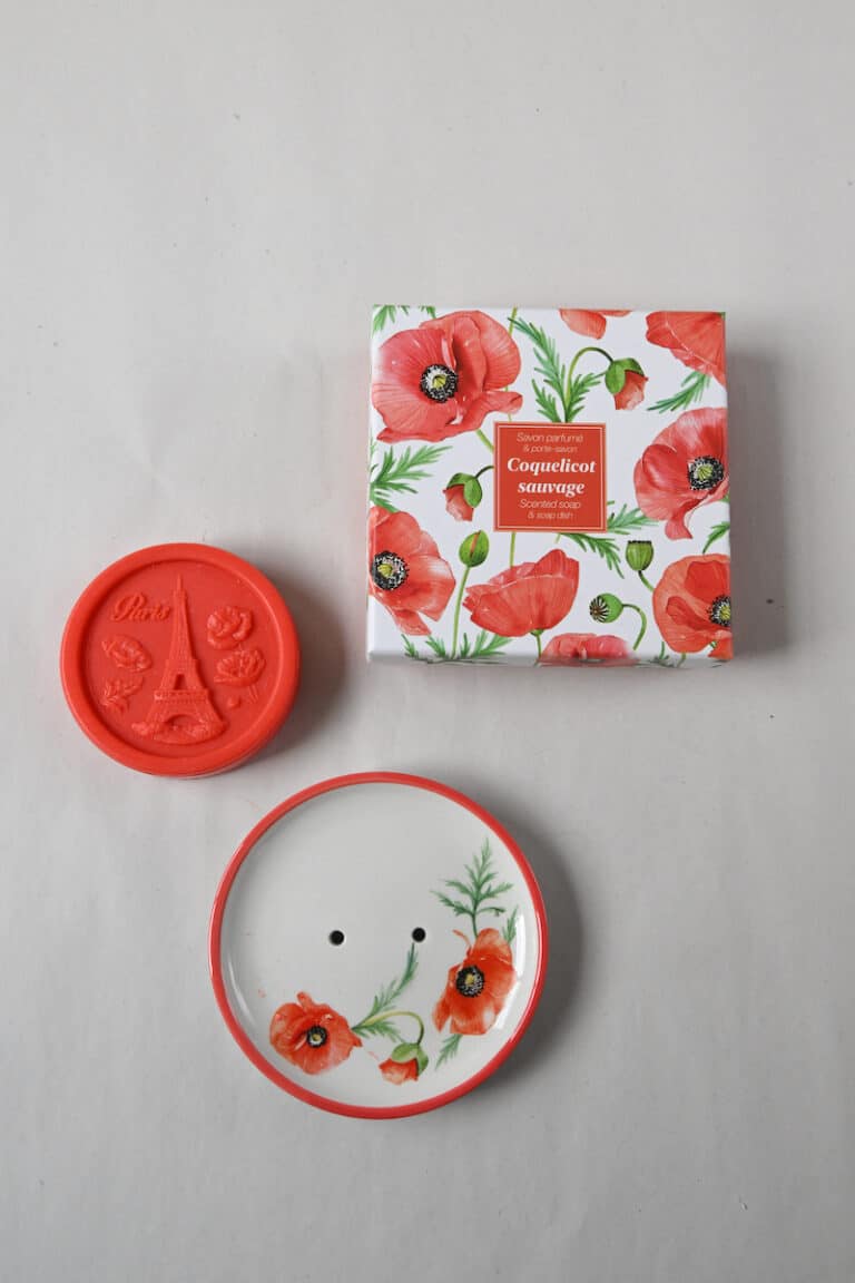 Esprit Provence - Poppy Soap with Dish