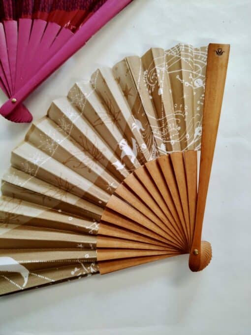 Petrusse - Silk Hand Fan
