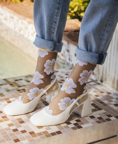 Atelier St Eustache Socks Murano Cream