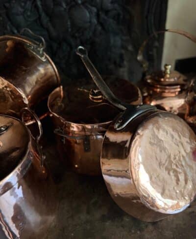 Antique Copper Pan