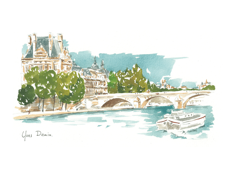 my french country home box - resident artist - bon voyage