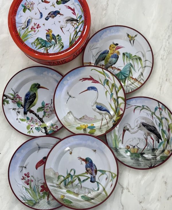 6-Decorative-Tin-Plates-The-Birds