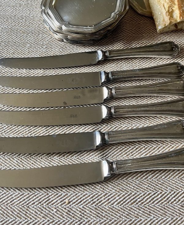 ANTIQUE SILVER PLATE FLATWARE