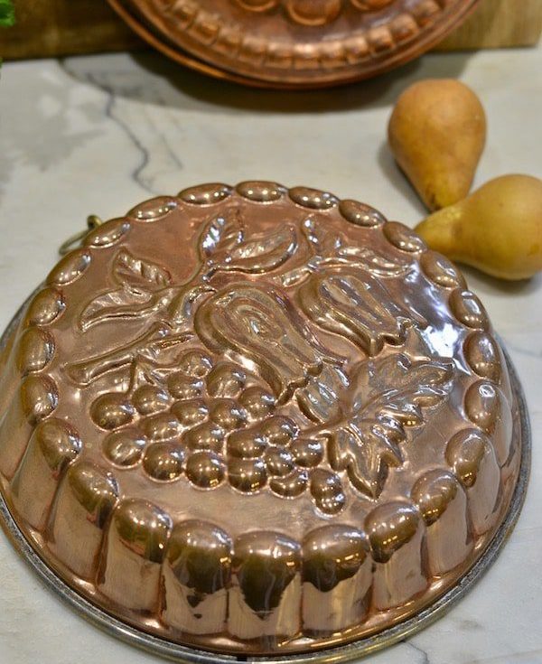 Antique copper mould shallowB