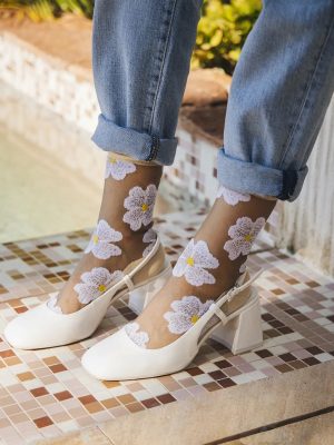 Atelier St Eustache Socks Murano Cream