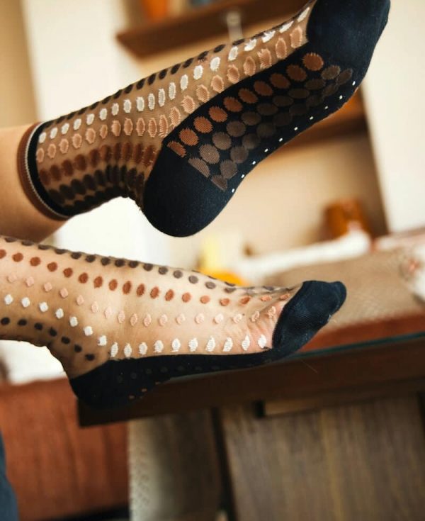Atelier St Eustache Socks Ventrata Brune