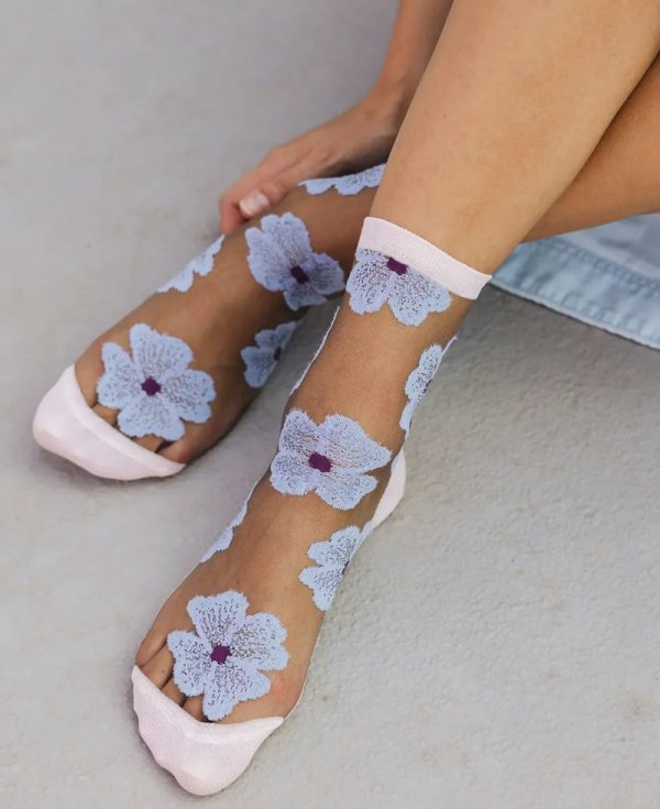 Atelier St Eustache Socks Murano Mauve