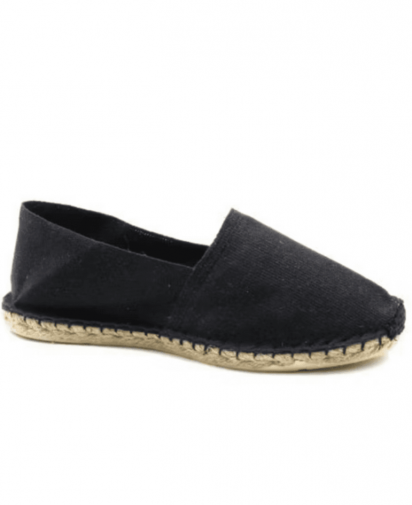 black espadrille