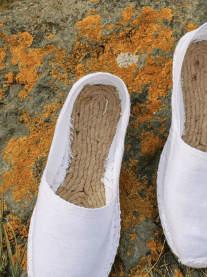 Basque Espadrilles - White