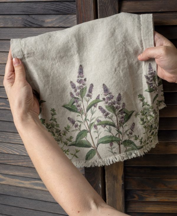 Fine Herb Linen Guest Towels