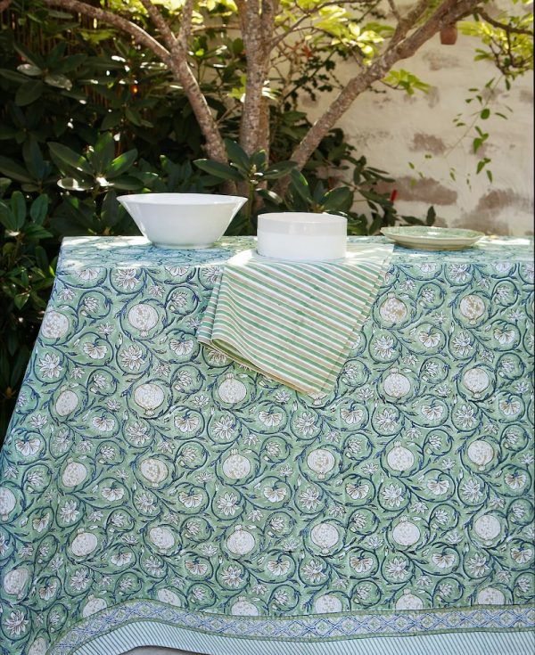 Green Tangier Pomegranate Tablecloth