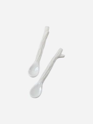 Hand-Crafted Porcelain Spoons