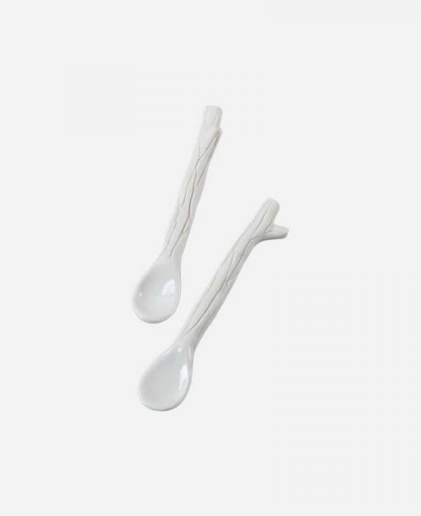 Hand-Crafted Porcelain Spoons