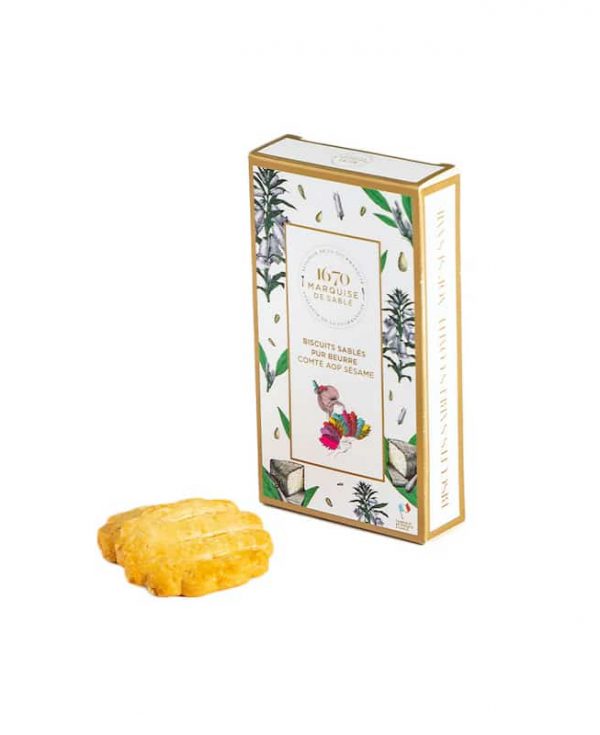 La Sablésienne Biscuits - Comté & Sesame