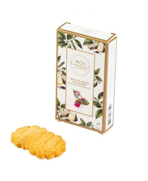 La Sablésienne Biscuits - Parmesan & Black Pepper