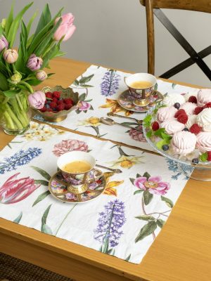 Linen Early Flower Placemats