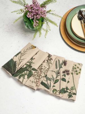 Linen Fine Herb Napkins