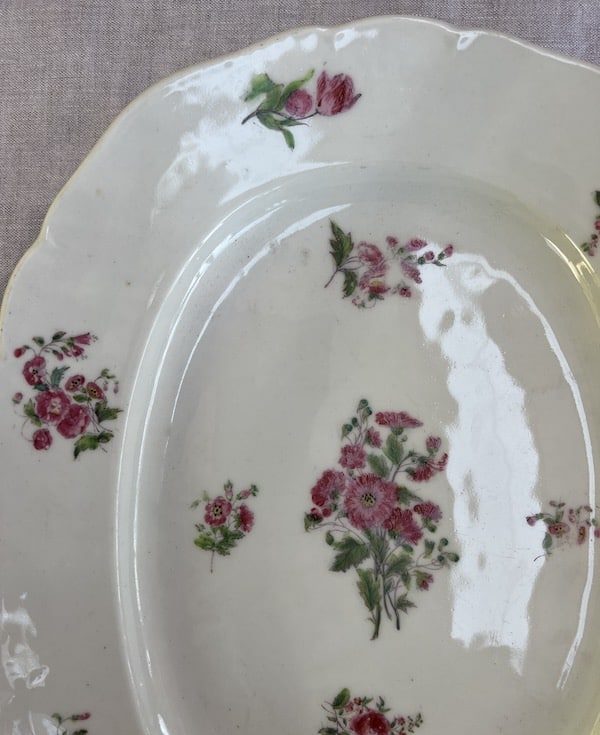 MFCH Boutique pink serving platter details