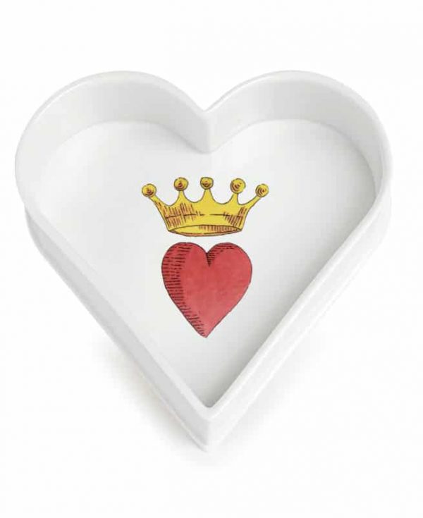 Marin Montagut - Crown Heart Porcelain Catch-All